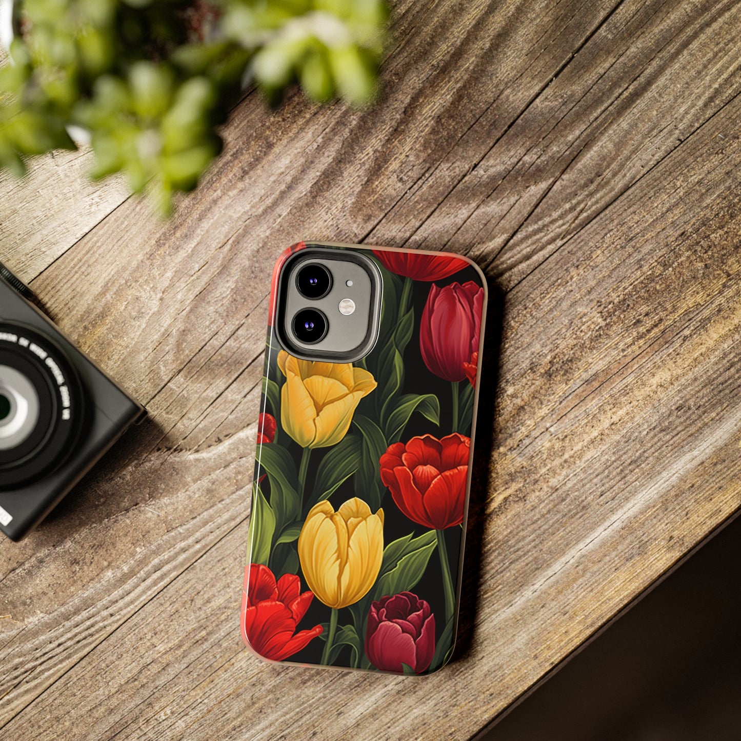 Tulip Floral Aesthetic iPhone Case | Embrace the Beauty of Nature in Full Bloom