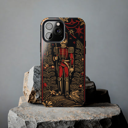 Guardian of Yuletides Past: Vintage Christmas Toy Soldier | Tough iPhone Case