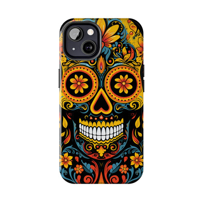 Sugar Skull iPhone Case | Dia de los Muertos Design for Apple iPhone