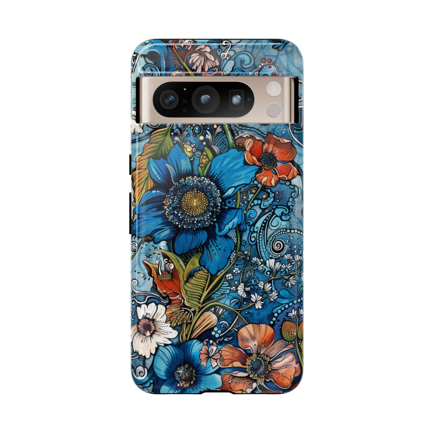 Floral Paisley Explosion Phone Case