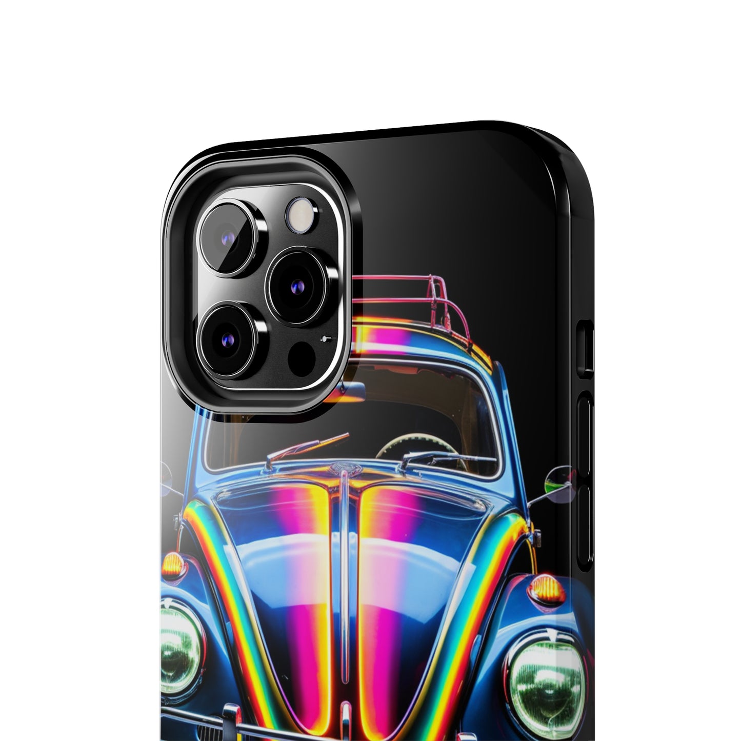 iPhone Case | Colorful Journeys: Psychedelic VW Bug iPhone Tough Case