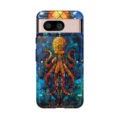 Octopus Stained Glass Undersea Magic Phone Case