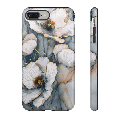 Flowers and Gold Phone Case