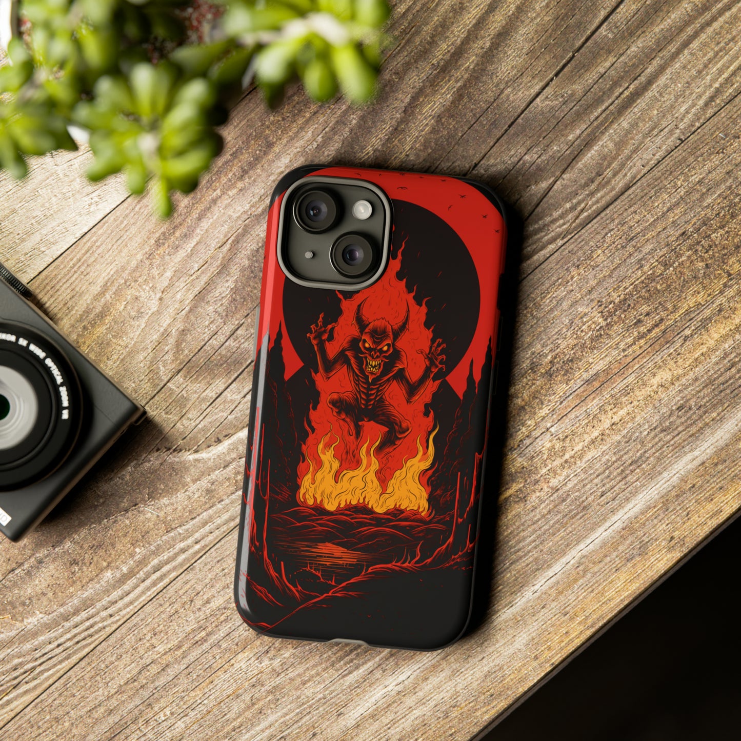 Little Red Devil iPhone Case