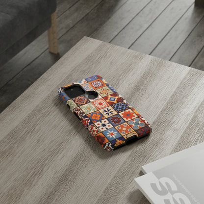 Mexican Tile Phone Case Fits all iPhone 15, Samsung and Pixel