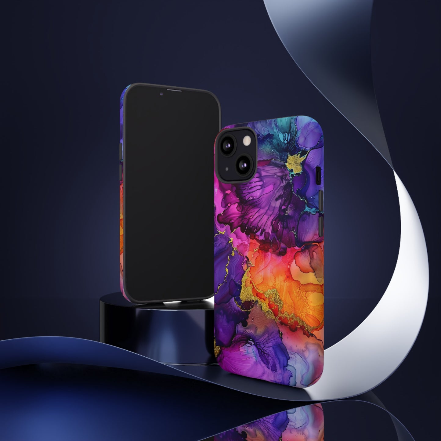 Floral Color Explosion iPhone 12 Case