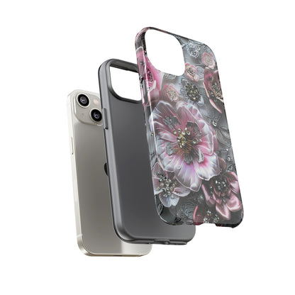 Coquette Aesthetic Floral Art iPhone 15 Case