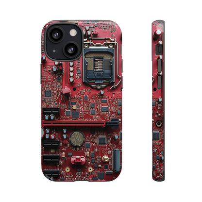 Open Circuit Naked Motherboard Technology Phone Case