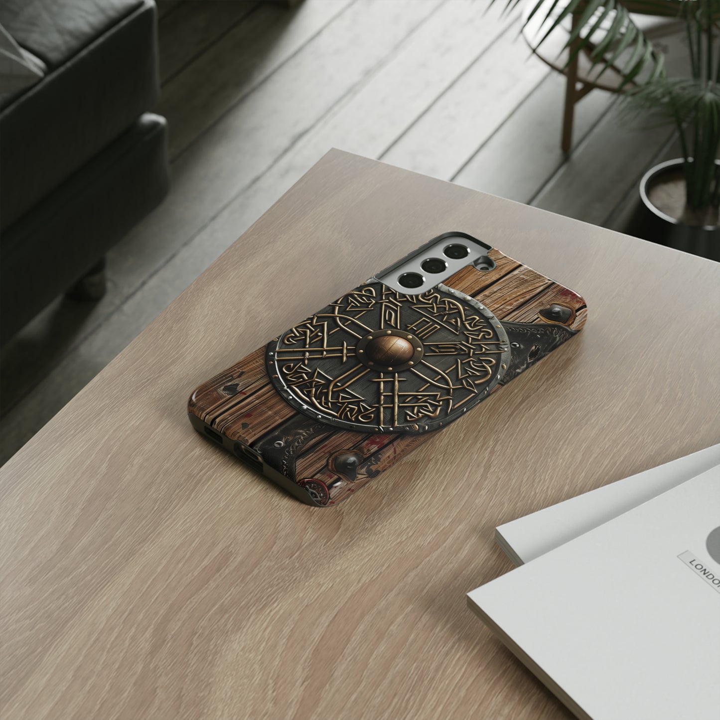 Viking Battle Shield Phone Case