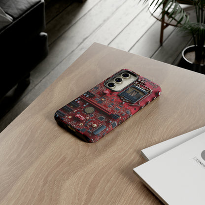 Open Circuit Naked Motherboard Technology Phone Case