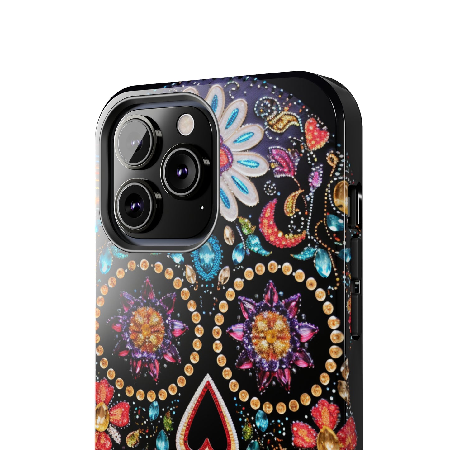 Sugar Skull iPhone Case | Dia de los Muertos Design for Apple iPhone | Halloween Aesthetic