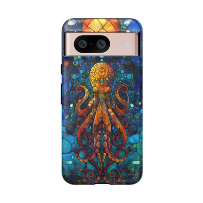 Octopus Stained Glass Undersea Magic Phone Case