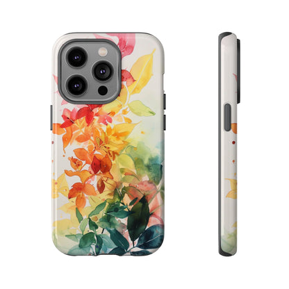 Floral Watercolor Painting iPhone 15 Case