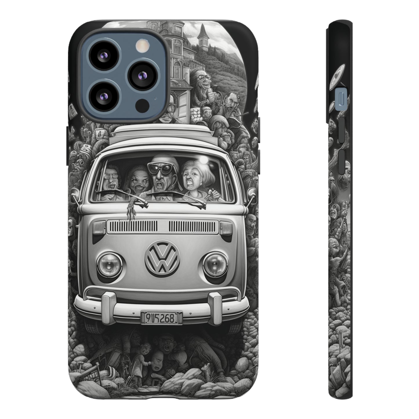 Vintage VW Camper Van iPhone Case