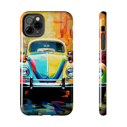 VW Bug Phone Case Retro iPhone Tough Case – Volkswagen beetle iPhone case