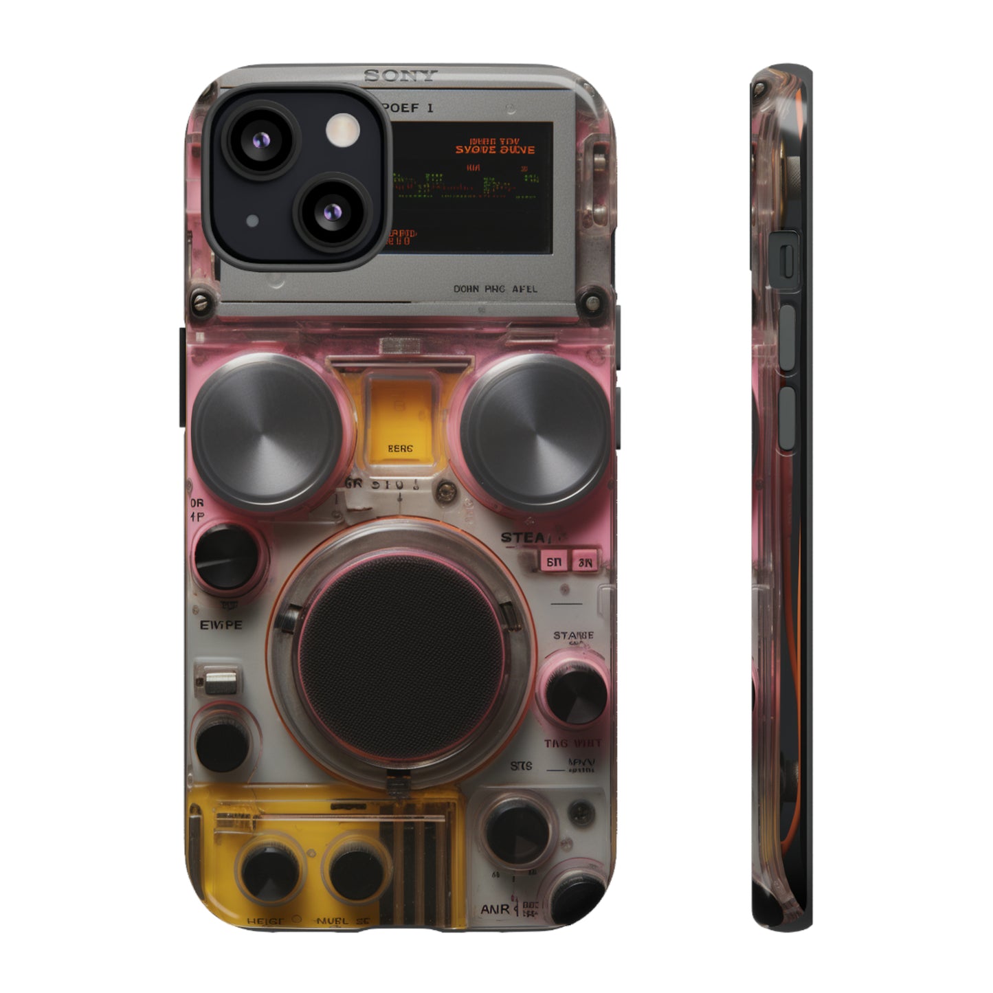 Cyberpunk Sci-Fi Techno Communicator Phone Case