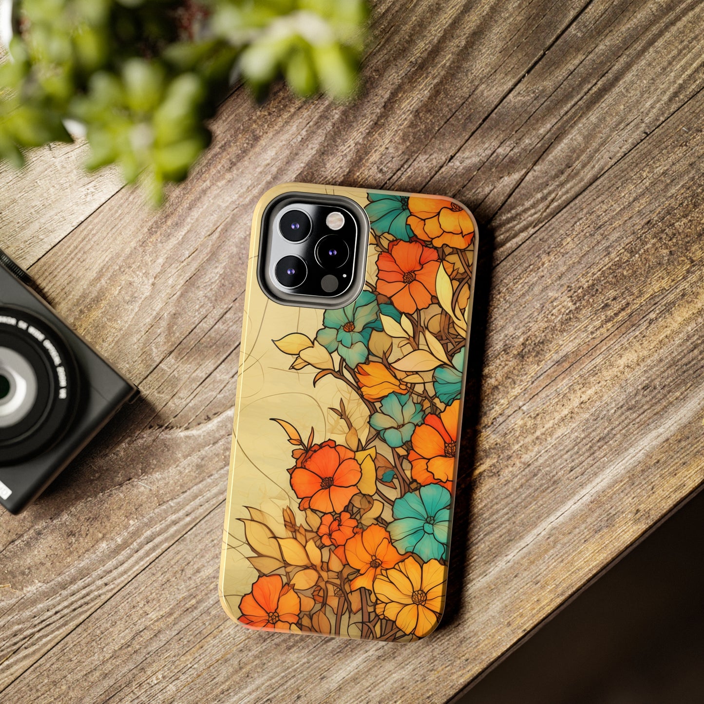 Pretty Vintage Floral iPhone Case | Elegance Meets Nostalgia in Every Detail