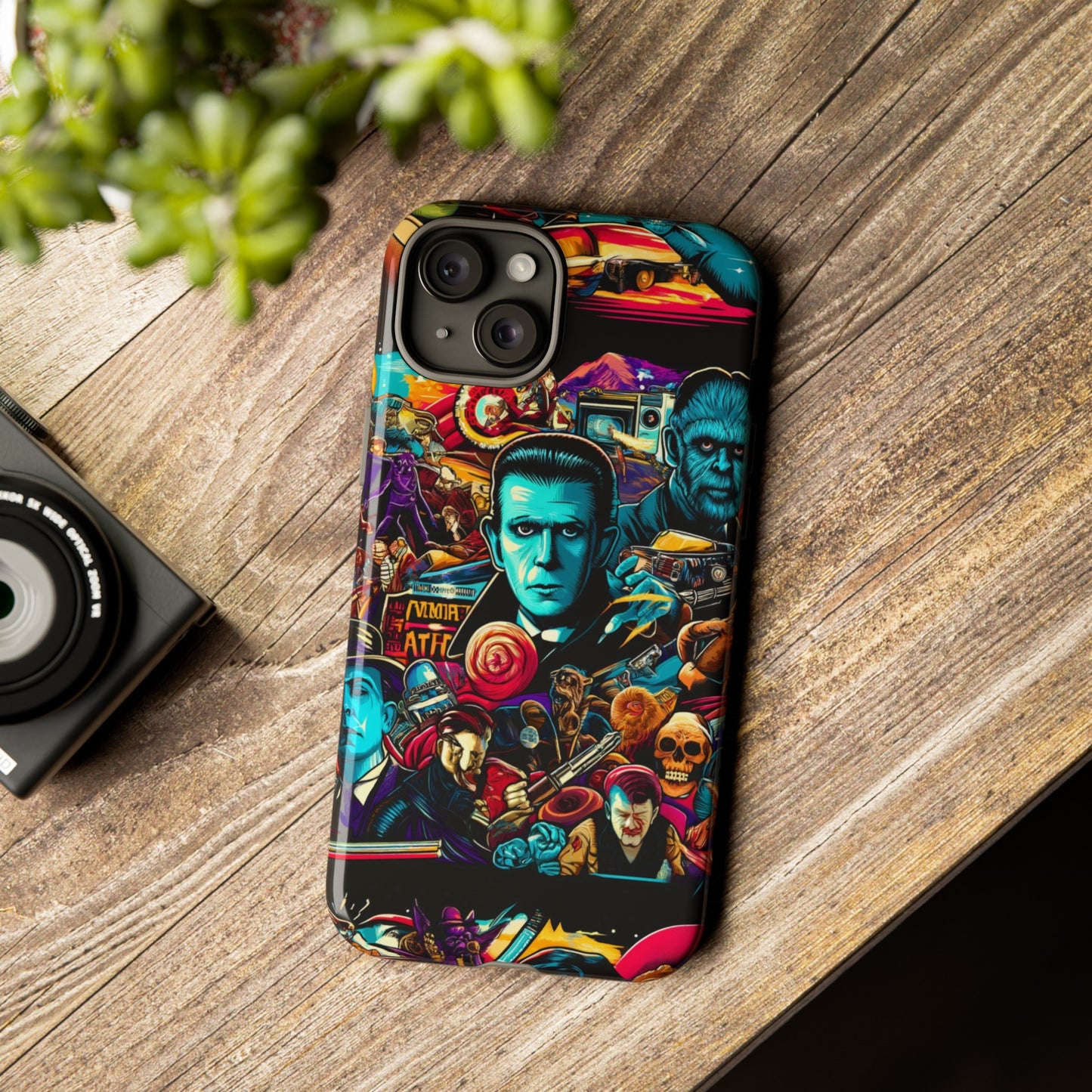 Retro Horror Hollywood Pop Art Phone Case