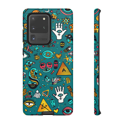 UFOs and Ancient Egypt Talisman Collage Phone Case