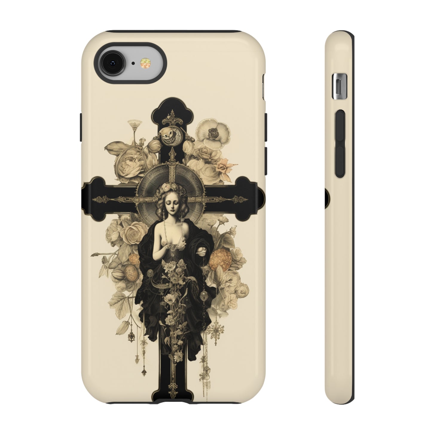 IPhone Case Vintage Retro Gothic - A Timeless Symbol of Elegance for Google Pixel, iPhone, and Samsung Cases