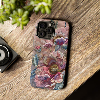 Coquette Embroidery Aesthetic Floral iPhone 14 Case