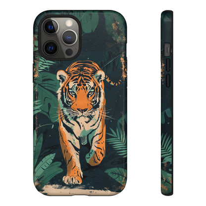 Retro Jungle Tiger Phone Case