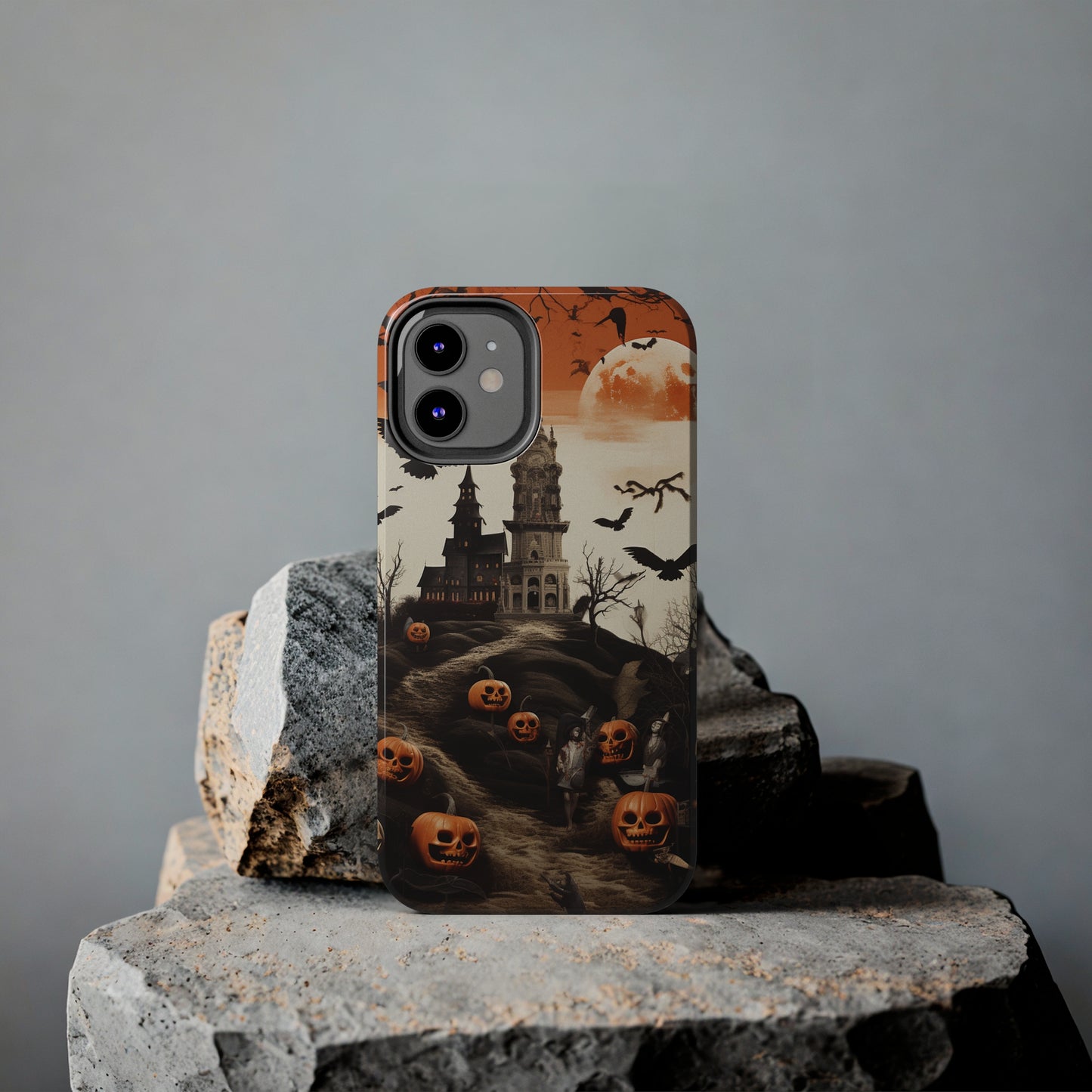 Creepy Halloween iPhone Case | Embrace Spooky Style and Haunting Ambiance