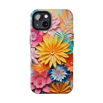 iPhone 12 Pro Max Artistry: Paper Floral Design – Crafted Elegance for iPhone 13 Pro and iPhone XR Enthusiasts