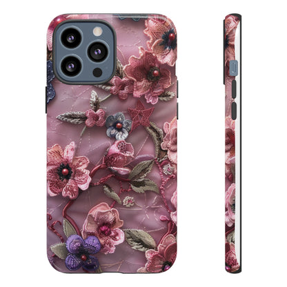 Coquette Aesthetic Floral Art Phone Case