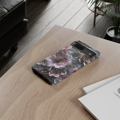 Coquette Aesthetic Floral Art iPhone 15 Case