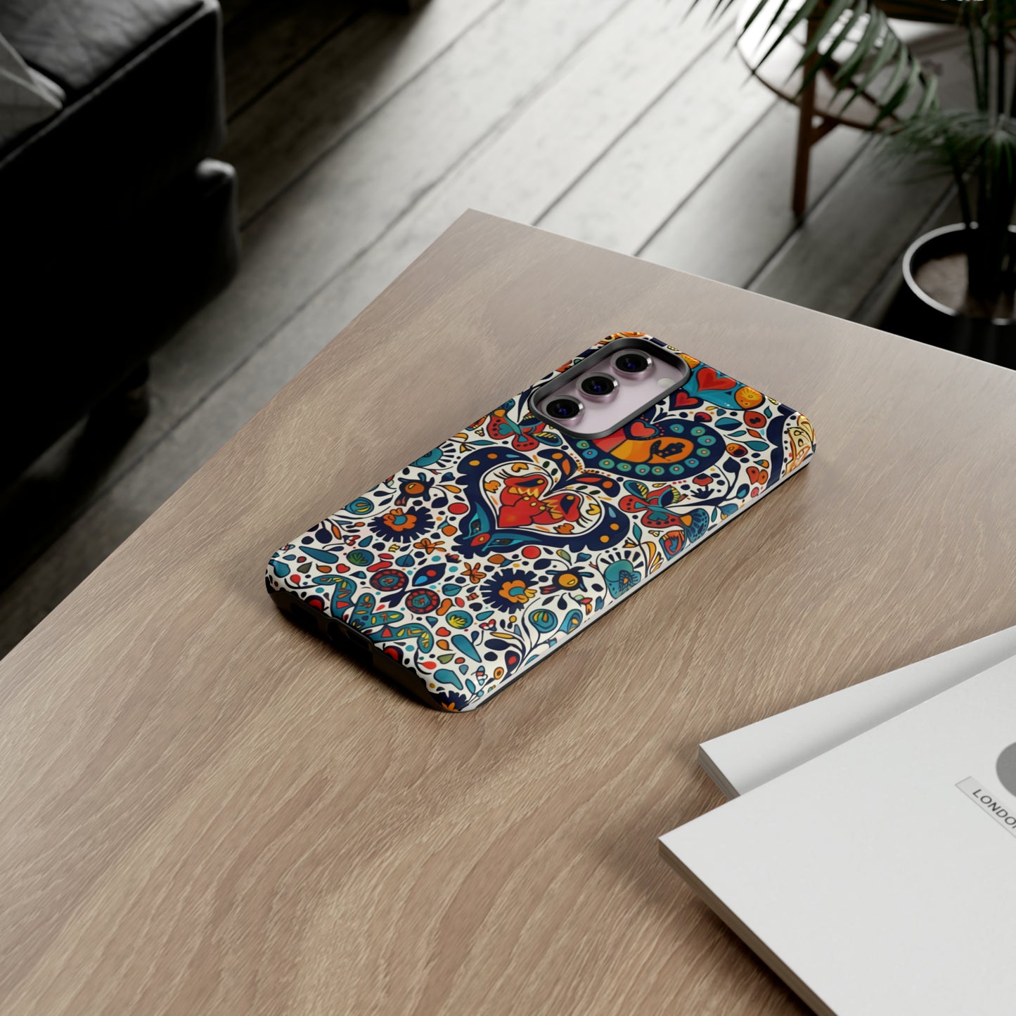 Mexican Style Mural Painting Phone Case