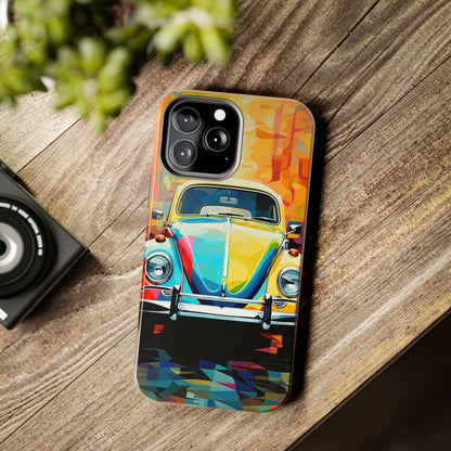 VW Bug Phone Case Retro iPhone Tough Case – Volkswagen beetle iPhone case