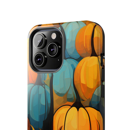 Halloween Fall Pumpkins iPhone Case | Embrace the Spooky Autumn Vibes