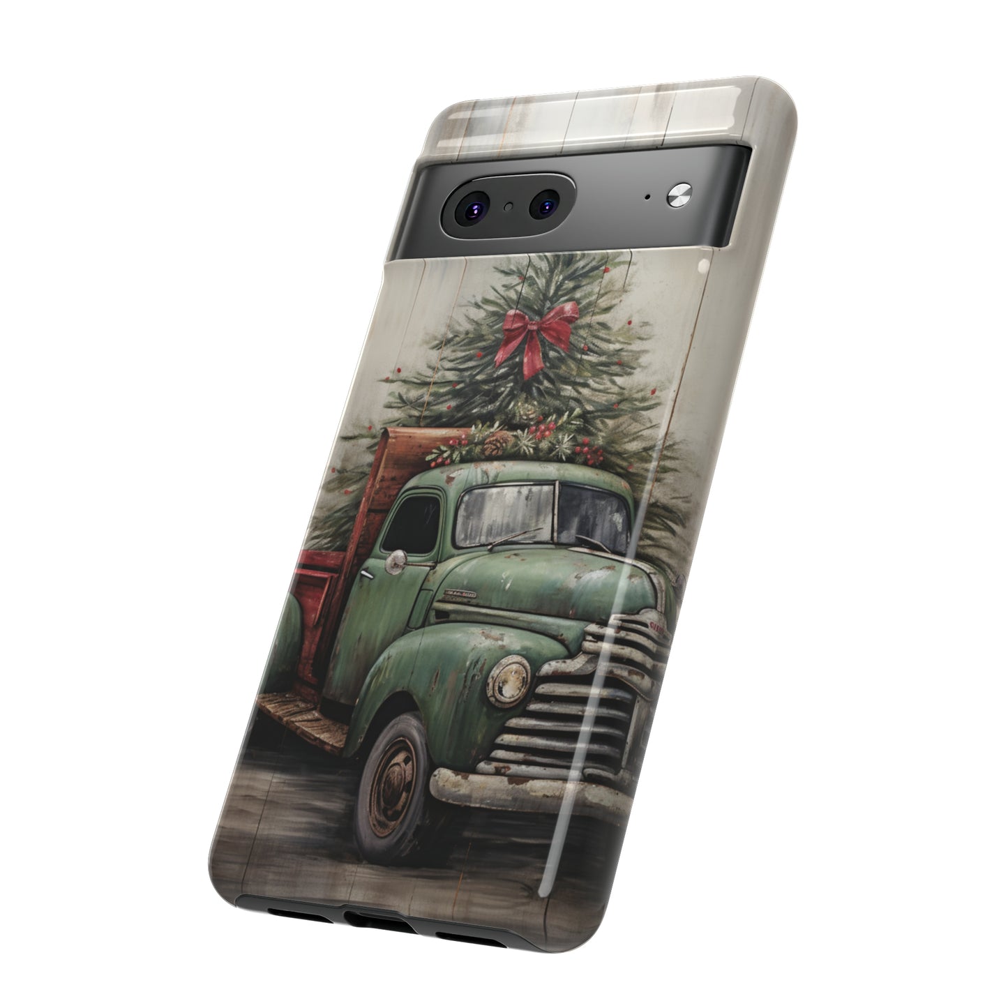 Christmas Pickup Truck Phone Case for iPhone