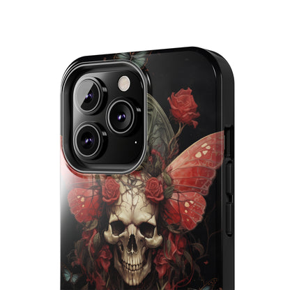 Deadhead Moth Gothic Dark Academia iPhone Case | Embrace Mysterious Elegance