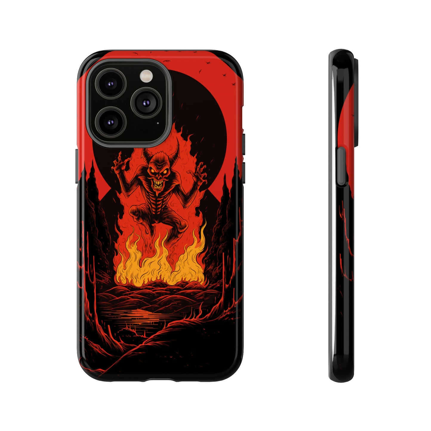 Little Red Devil iPhone Case