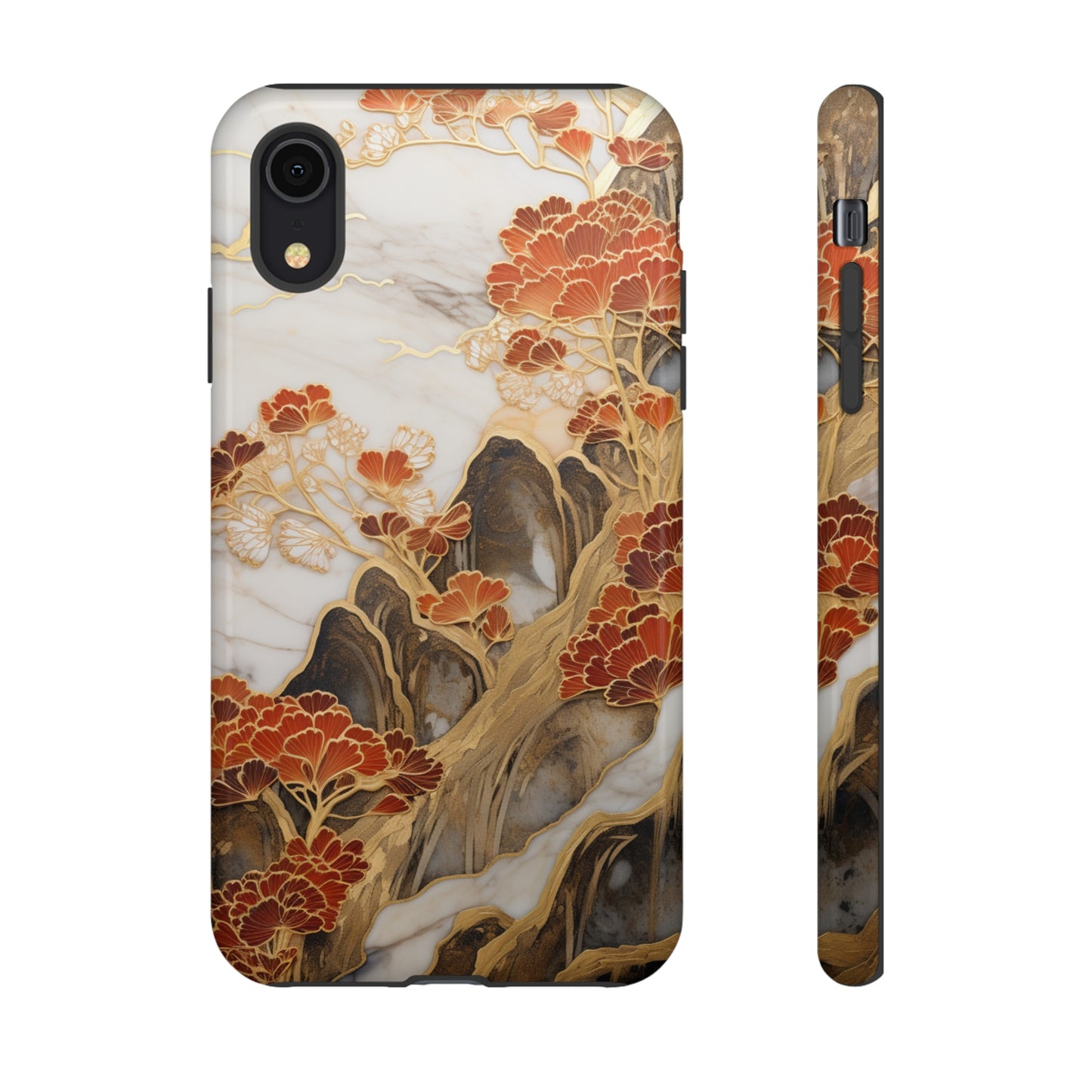 Chiyogami Floral Tough iPhone Case Galaxy S23 S22 S21 S20 Plus Ultra | Iphone 14 13 12 11 8 Pro Max Mini | Pixel 7 6 Pro 5 | Japanese Boho