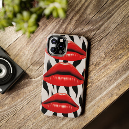 Kiss Lips iPhone Case | Expressive and Playful Design for iPhone 11, 12, 13, 14