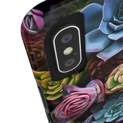 Succulent Desert Cactus Floral iPhone Case | Embrace the Beauty of Arid Elegance