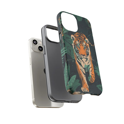 Retro Jungle Tiger Phone Case