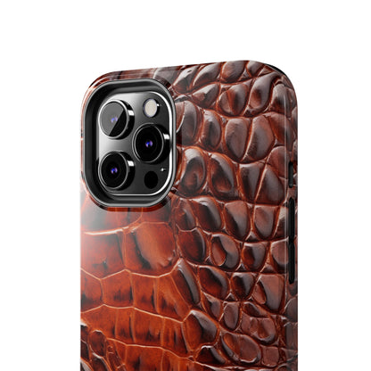 Alligator Skin Texture iPhone Case | Embrace Luxurious Style and Protection