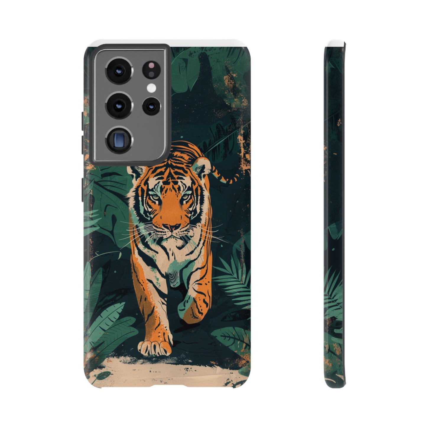 Retro Jungle Tiger Phone Case