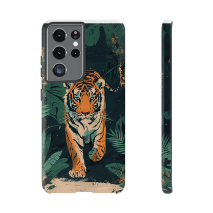 Retro Jungle Tiger Phone Case