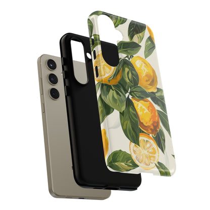 Lemon tile oil painting phone case for Samsung Galaxy S24 case
