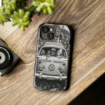 Vintage VW Camper Van iPhone Case