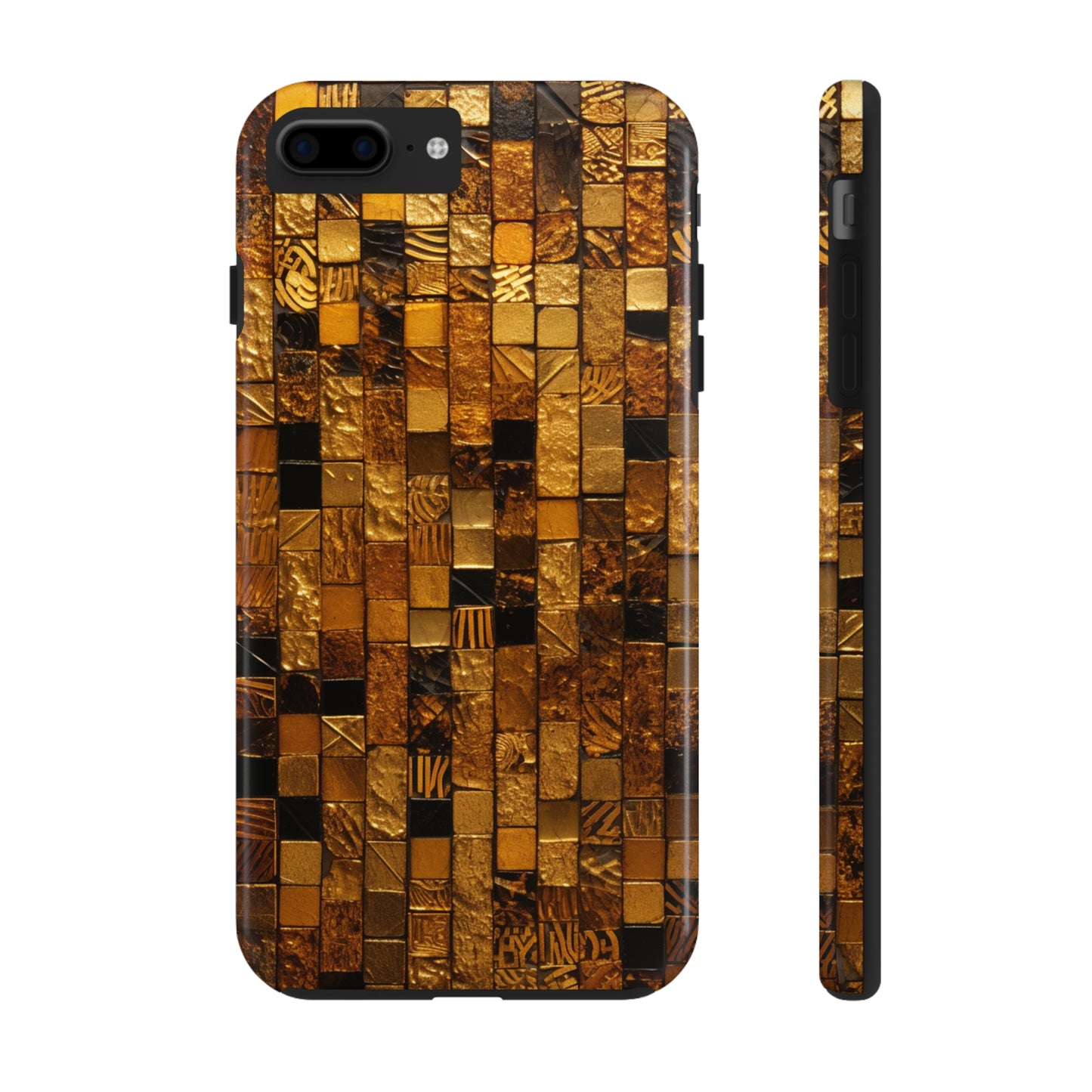 Golden Tile iPhone Case | Add Glamour and Elegance to Your Device