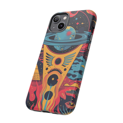 Cosmic Journey Space and Time Phone Case