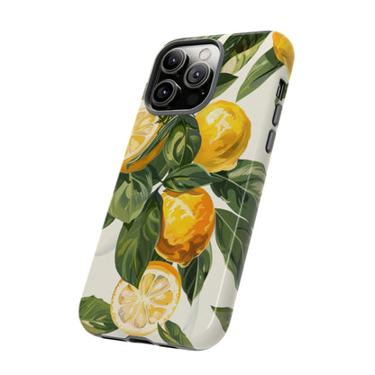 Yellow Lemon Italian  Painting iPhone 13 Case