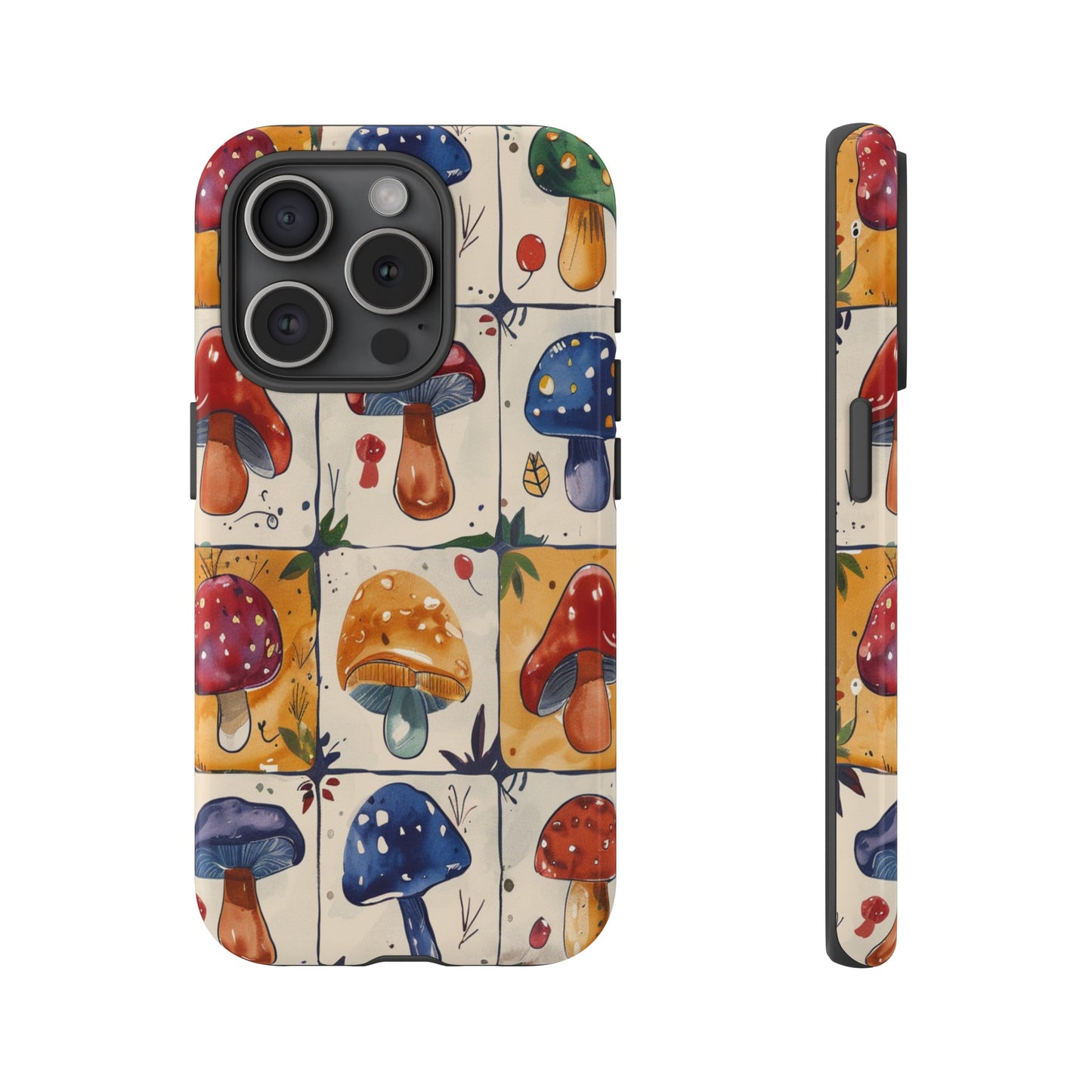 Trippy Magic Mushroom Toadstools Phone Case