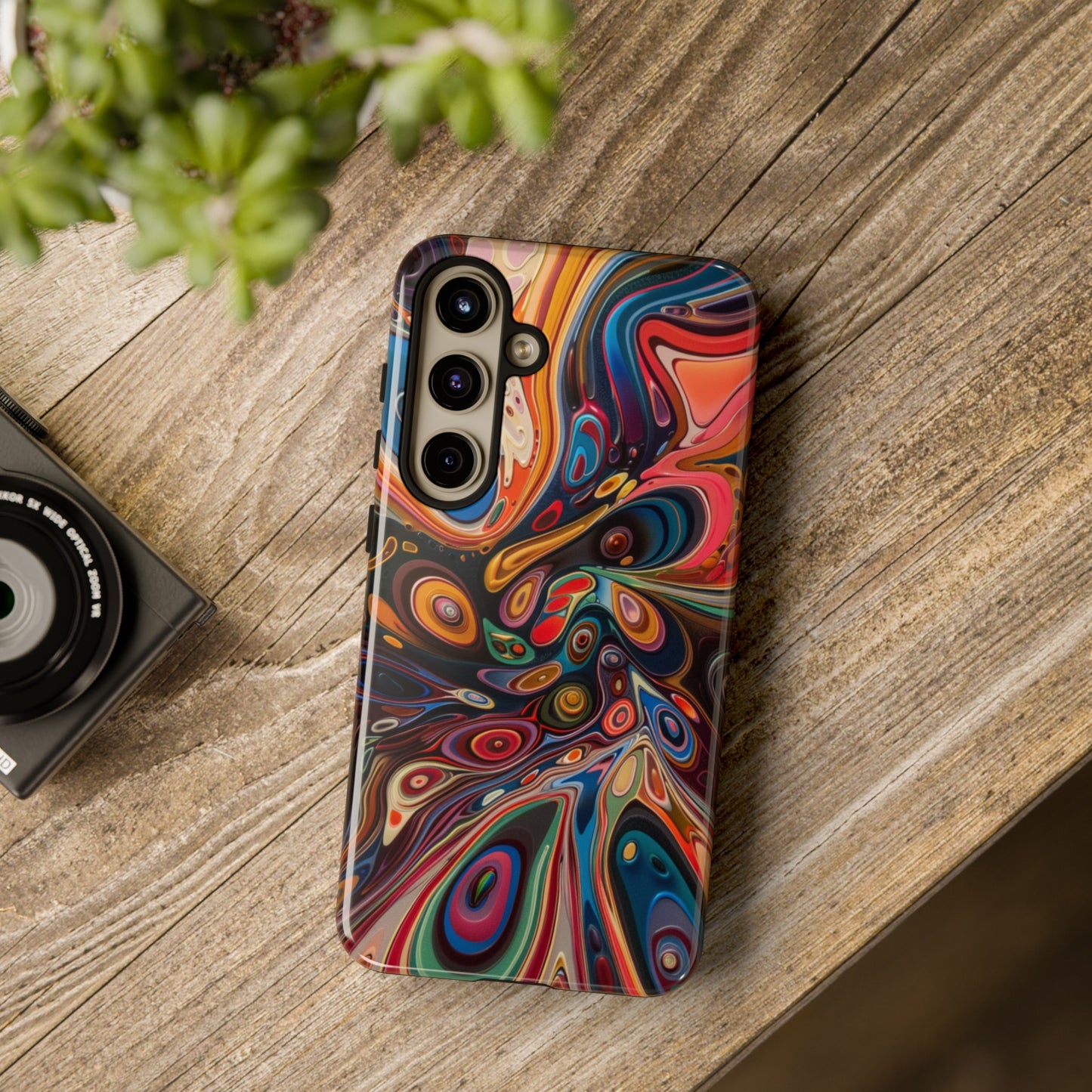 Trippy Psychedelic Color Explosion Phone Case